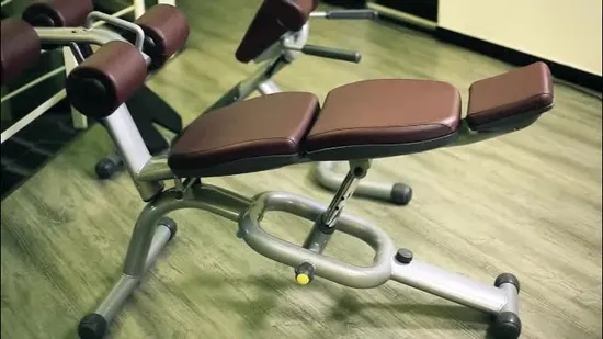 크런치 벤치 상업용 짐 머신 운동 보디 빌딩