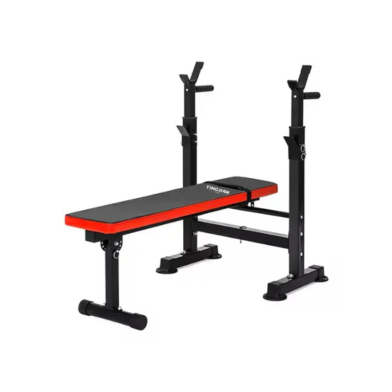 도매 홈 짐 장비 접이식 덤벨 벤치 기본 플랫 근력 트레이닝 웨이트 운동 운동 벤치